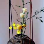 Detail traditionelles Ikebana