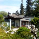 Haus im chinesischen Garten
