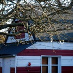 Rot-weißes Haus, vorher