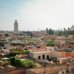 Blick über Marrakesch
