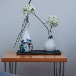 Vasen mit Ikebana